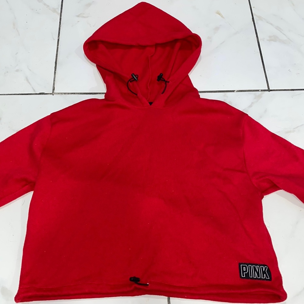 Victorias Secret Cropped Hoodie Size M